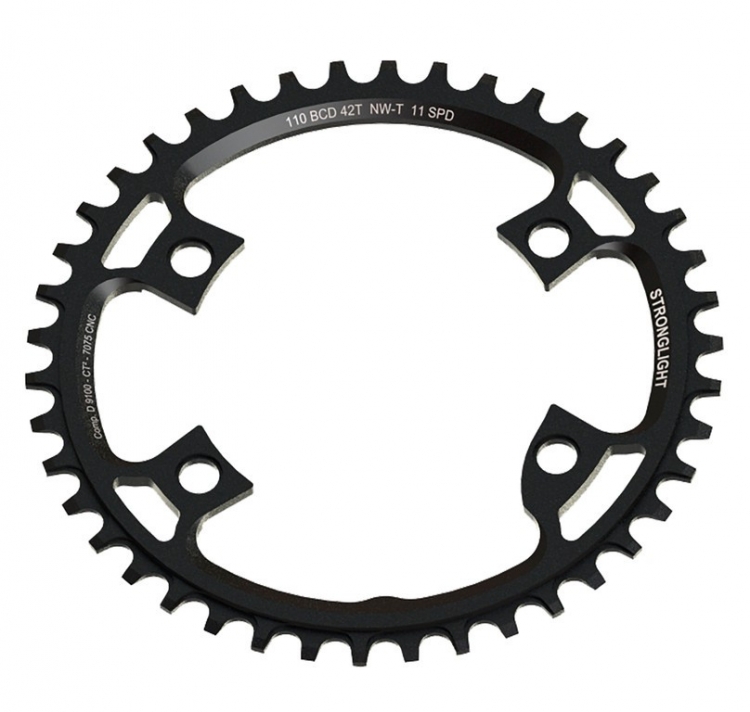 STRONGLIGHT Gravel tarcza 44 zęby, 110 mm, do Shimano