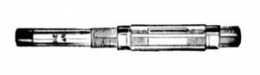 Rozwiertak ręczny, regulowany 24,0 mm - 27,5 mm