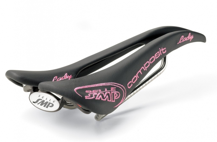 Selle SMP Composit damskie siodło rowerowe, czarne Selle SMP Composit damskie siodło rowerowe, czarne