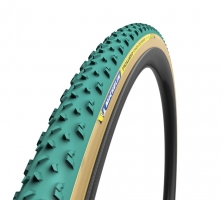Michelin Power Cyclocross Mud Opona zwijana 28" 700x33C 33-622 zielona Tubular