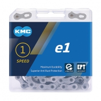 Łańcuch KMC e1 EPT 1/2 x 3/32" 130 ogniw, srebrny