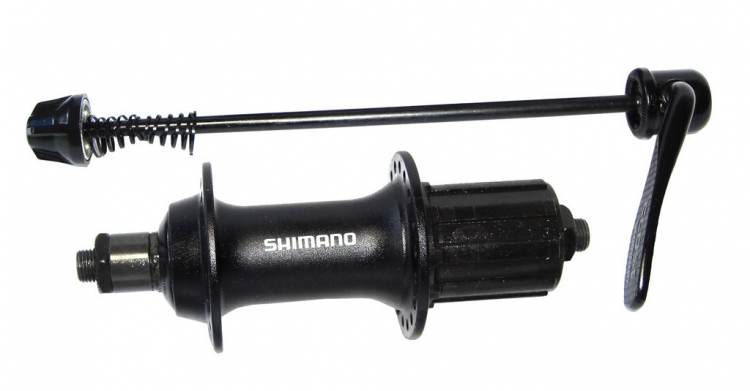 Piasta tylna Shimano FHT3000 135mm, 36H, czarna, 8/9/10s QR