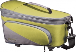 RACKTIME Talis Plus, torba na bagażnik, zielona, 8 + 7 litrów
