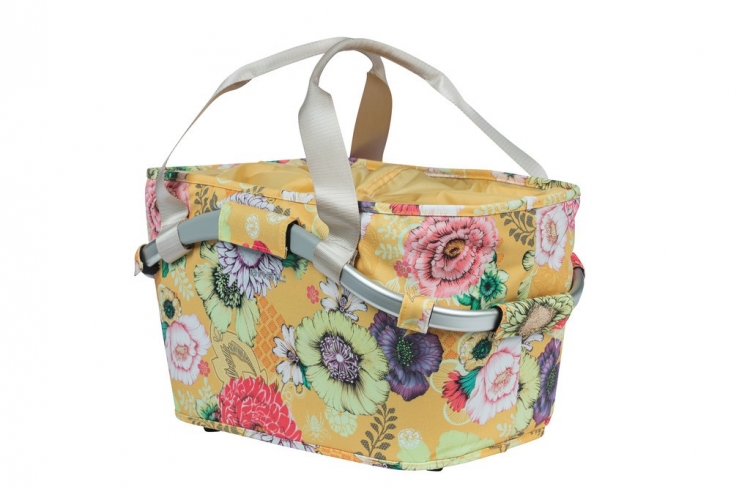 Torba City- MIK Basil Bloom carry all, miodowożółty, 22l, 48x28x24 cm