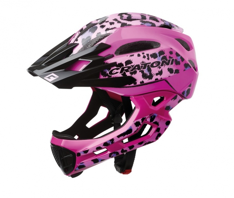 Cratoni C-Maniac PRO kask MTB, różowy błysk, r. M/L (54-58 cm)