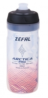 Bidon Zefal Arctica Pro 55 550ml, srebrno-czerwony