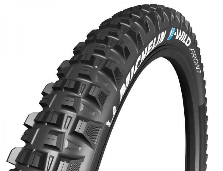 Michelin-E Wild Opona przednia zwijana 29\" 29x2.60 66-622 cz TLR GUM-X Tri- Michelin-E Wild Opona przednia zwijana 29\" 29x2.60 66-622 cz TLR GUM-X Tri-