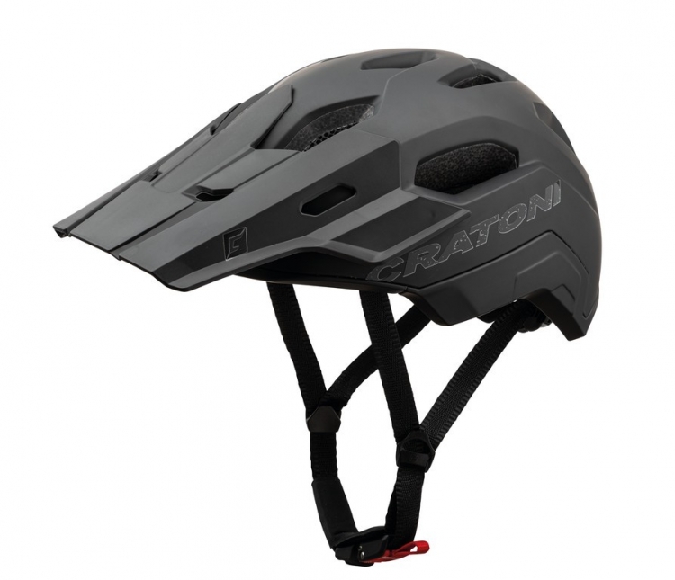 CRATONI C-Maniac 2.0 Trail, kask rowerowy MTB, r. M/L (54-58 cm), czarny matowy CRATONI C-Maniac 2.0 Trail, kask rowerowy MTB, r. M/L (54-58 cm), czarny matowy
