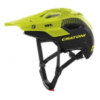 Kask rowerowy Cratoni MTB C-Maniac 2.0 Trail rozm. L/XL (58-61cm) czarny/neon żółty mat