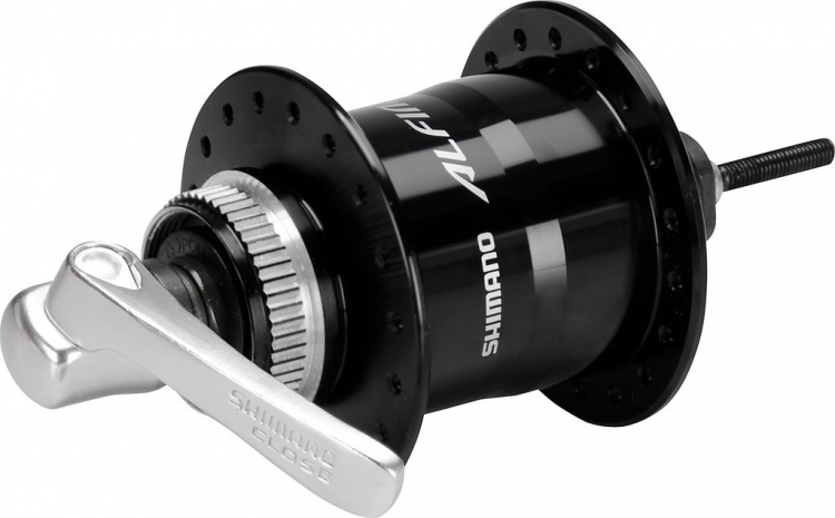 Shimano Alfine DH-S701, piasta przednia z dynamem, 32 otw.