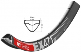 DT Swiss EX 471 felga 27,5 cala czarna, 584-25, 32 szprychy