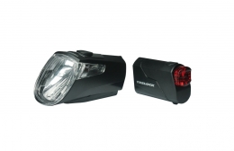 Trelock LS 360/720 I-go Eco, zestaw lampek LED, czarny