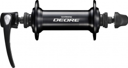 Piasta przednia Shimano Deore HBT610 100mm, czarna, 36H, QR