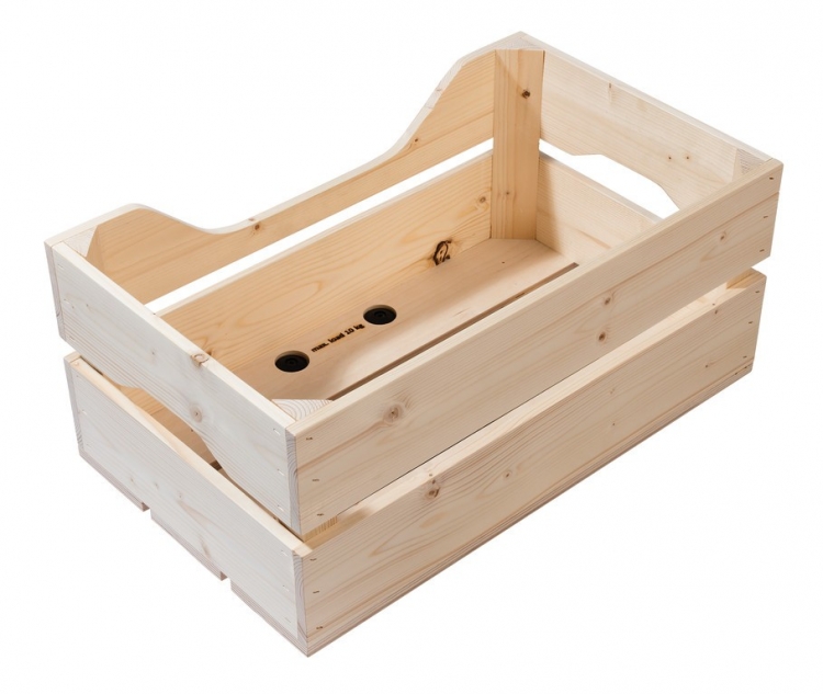 Racktime Woodpacker Skrzynka drewniana 49x24,1x29,5cm