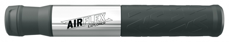 Minipompka SKS Airflex Explorer srebrno czarna 205mm AV/SV