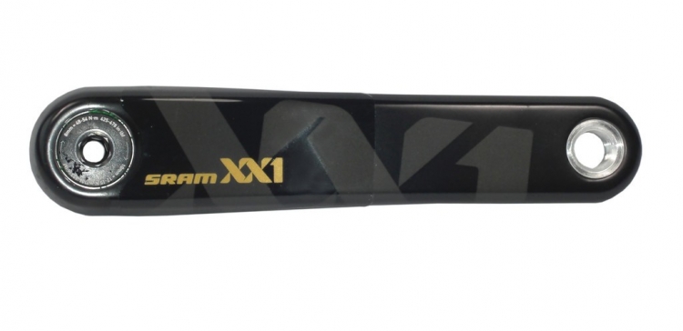 Ramię korby Eagle GXP 175mm 11.6118.057.003, lewy, złoty Ramię korby Eagle GXP 175mm 11.6118.057.003, lewy, złoty
