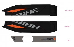 Naklejki na akumulator dla roweru E- bike Haibike SDURO 2016