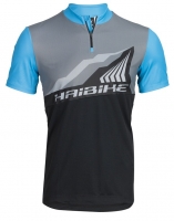 Haibike All Mountain koszulka rowerowa r. L szaro-niebieska