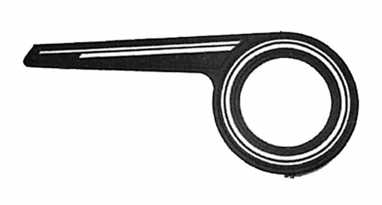 Horn osłona łańcucha SK 24, plastikowa
