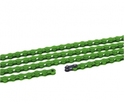 XLC Łańcuch jednobiegowy CC-C09 - 1/2 x 1/8", 112 ogniw ​​​​​​​zielony