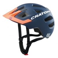 Kask rowerowy dziecięcy Cratoni Maxster Pro (Kid) rozm. S/M (51-56cm) niebieski/pomarańcz mat