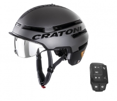 Kask rowerowy Cratoni Smartride 1.2 (Ped.) rozm. S/M (54-58cm) antracyt mat