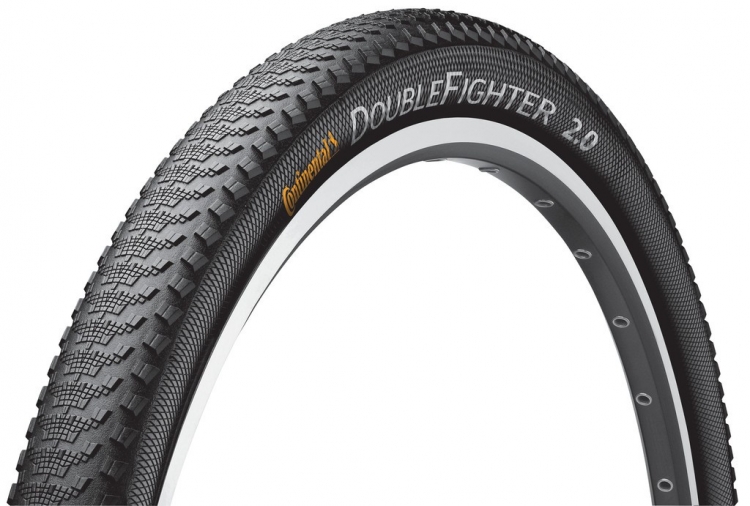 Continental Double Fighter III 20x1.75 cala 47-406 czarna