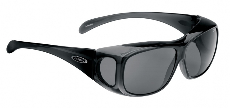Alpina Overview okulary przeciwsłoneczne, czarne