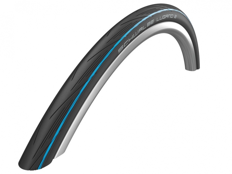 Schwalbe Lugano II HS471 Opona drutowa 28\" 700x25C 25-622 czr-BSkin Active KG SIC