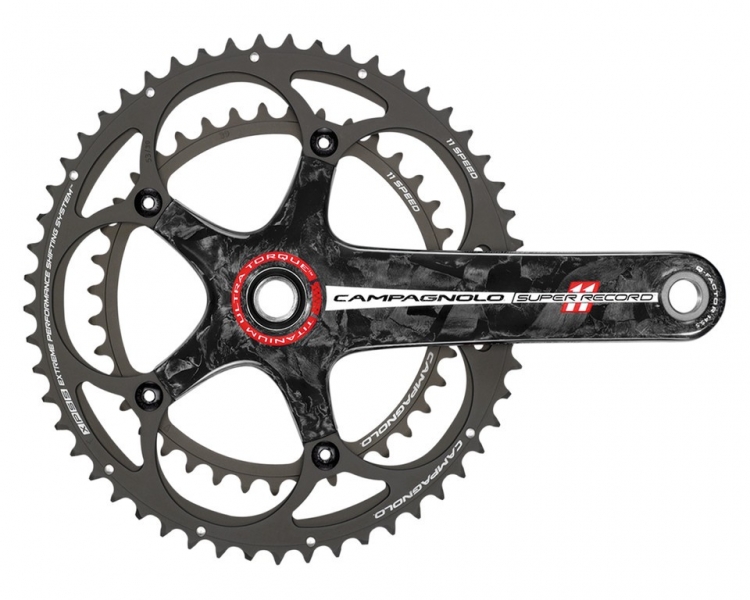 Campagnolo Super Record 11s Carbon Ult. T., TI, 42-55, 170 mm