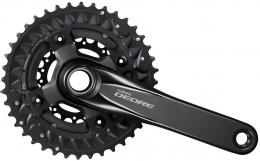 Shimano M6000 FC-6000 mechanizm korbowy 10-rz., 26/36 z, 175 mm, Hollowtech II kolor czarny