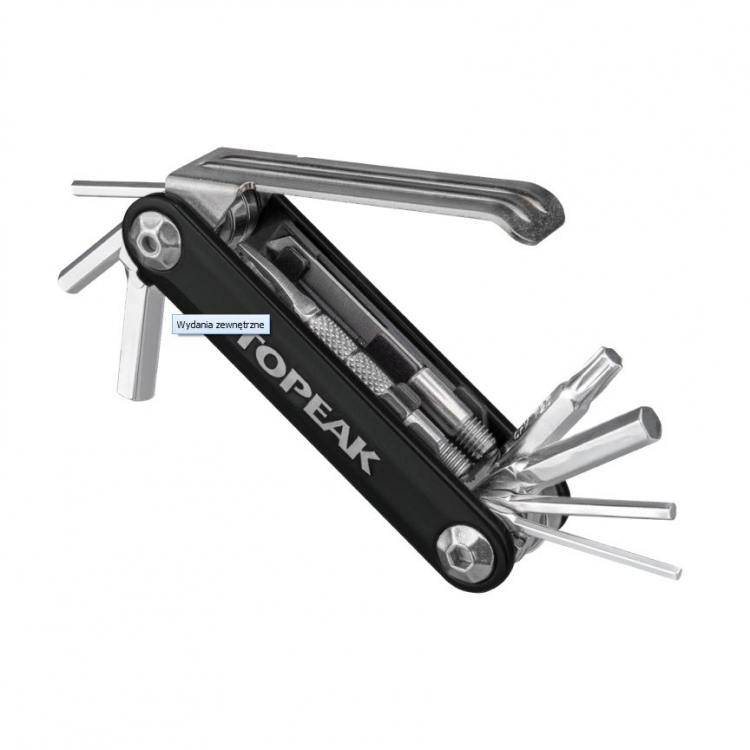 TOPEAK Narzędzia Tubi 11 Combo - 11-funkcyjne, czarny (narzędzie do naprawy opon bezdędkowych) TOPEAK Narzędzia Tubi 11 Combo - 11-funkcyjne, czarny (narzędzie do naprawy opon bezdędkowych)