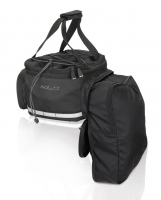 XLC BA-S64 torba na bagażnik czarno-antracytowa 16 l+11 l