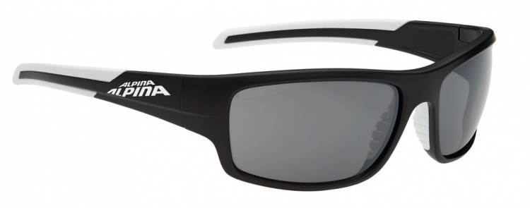 Alpina Testido, okulary słoneczne, czarno-białe