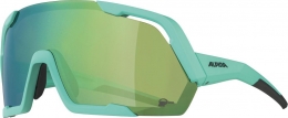 ALPINA Okulary słoneczne Rocket Q-Lite - Cat.3, turkusowy/zielony, hydrofobowy, Fogstop