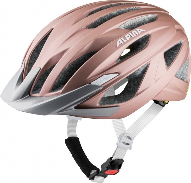 Kask rowerowy Alpina Delft Mips r. 51-56cm różowy mat