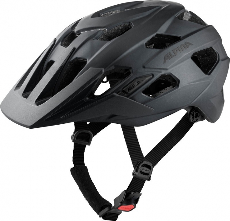 Kask rowerowy Alpina Anzana r. 57-61cm czarny mat