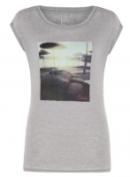 Dare2b Restful, damski T-Shirt, r. M, szary