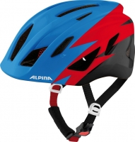 Kask rowerowy Alpina Pico r. 50-55cm niebiesko/czerwono/czarny połysk
