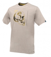Dare2b Skull T Cycle, koszulka T-Shirt, popielaty, r. S