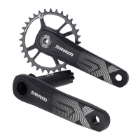 SRAM Mechanizm korbowy SX Eagle DUB - 175mm, 11/12 biegów, 32 zęby, czarny