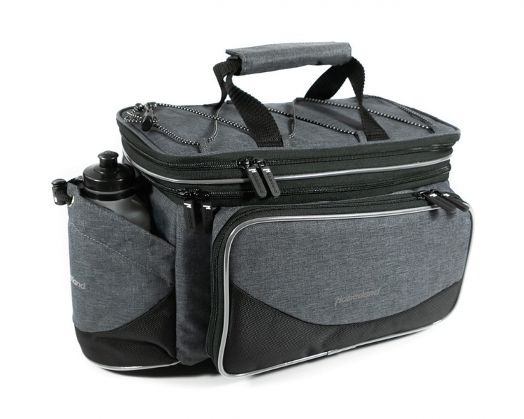 Torba Haberland FlexibagTop, szaro/czarna, 40x22x24cm, 20ltr, UniKlip