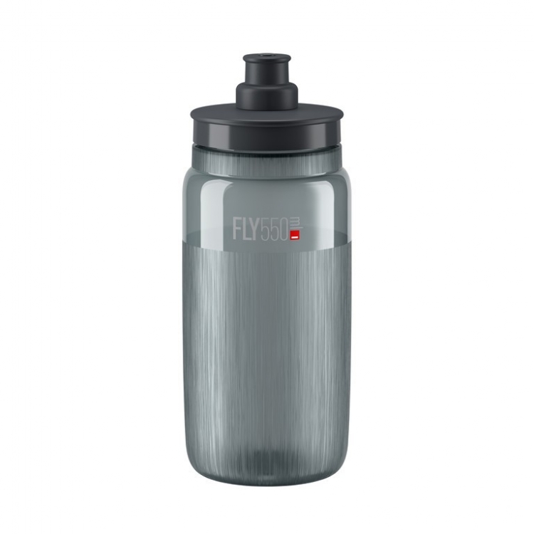 Bidon na napoje Elite Fly Tex 550ml, szary Bidon na napoje Elite Fly Tex 550ml, szary