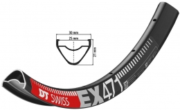 DT Swiss EX 471 felga 26 cali czarna, 559-25, 32 szprychy