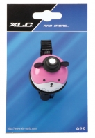 XLC dzwonek rowerowy różowy, myszka