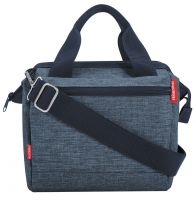 KLICKFIX Torba na kierownicę Roomy - 24x22x13cm, niebieski (twist blue)