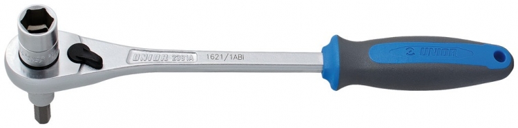 UNIOR 1621/1ABI klucz z grzechotką 3/8 cala 14 i 8 mm