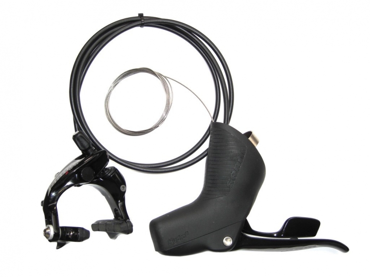 Sram 700 Moto Yaw hamulec szczękowy hydrauliczny tylny, lewy, 2-biegi Sram 700 Moto Yaw hamulec szczękowy hydrauliczny tylny, lewy, 2-biegi