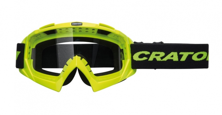 CRATONI Okulary MTB C-Rage - neonowo żółty połysk