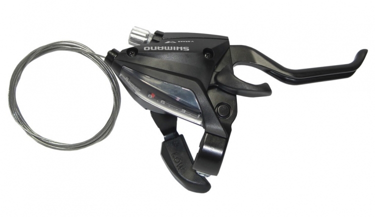 Shimano ST-EF 510 dźwignia zmiany biegów 8-rz, prawa, czarna